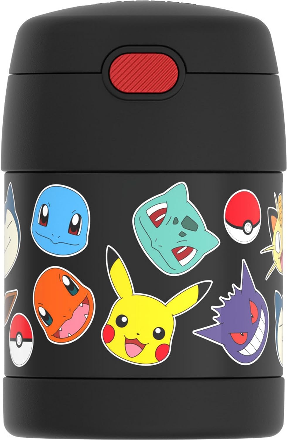 10 Ounce Stainless Steel Vacuum Insulated Kids Food Jar with Folding Spoon-Toppalletfly