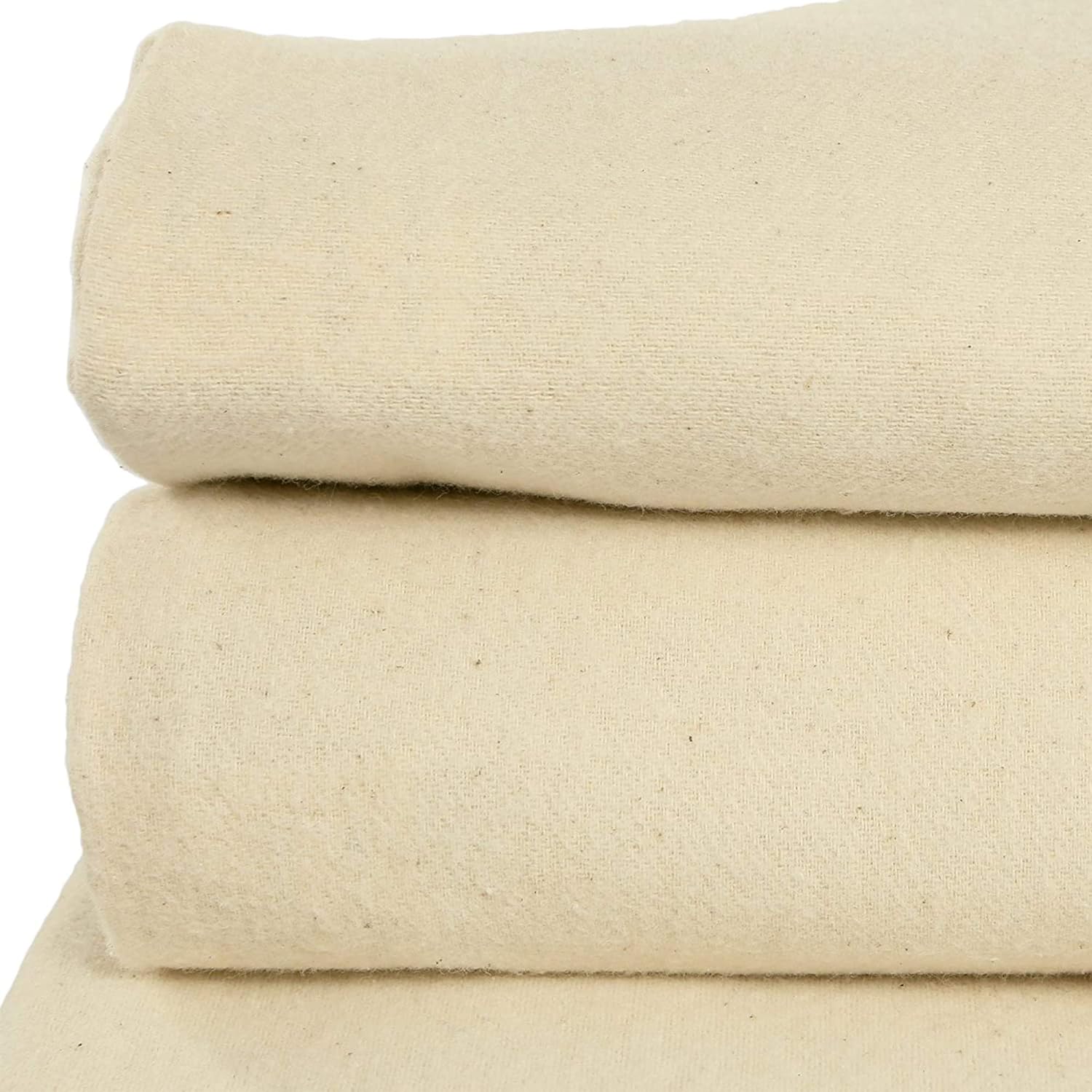 100% Organic Cotton Flat Sheet, 4-Pc Flannel Sheet Set-Toppalletfly