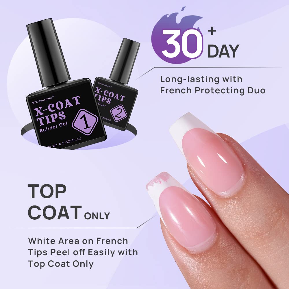 150Pcs French Tip Press on Nails - Acrylic Nail Kit Set-Toppalletfly