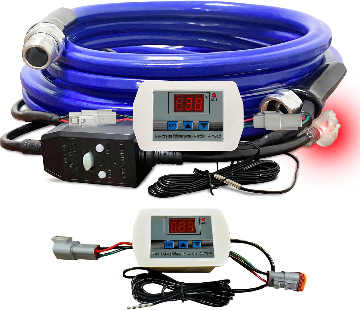 30FT Heated Water Hose for RV - Smart Thermostat, Upgraded for Winter Use to - 45℉-Toppalletfly