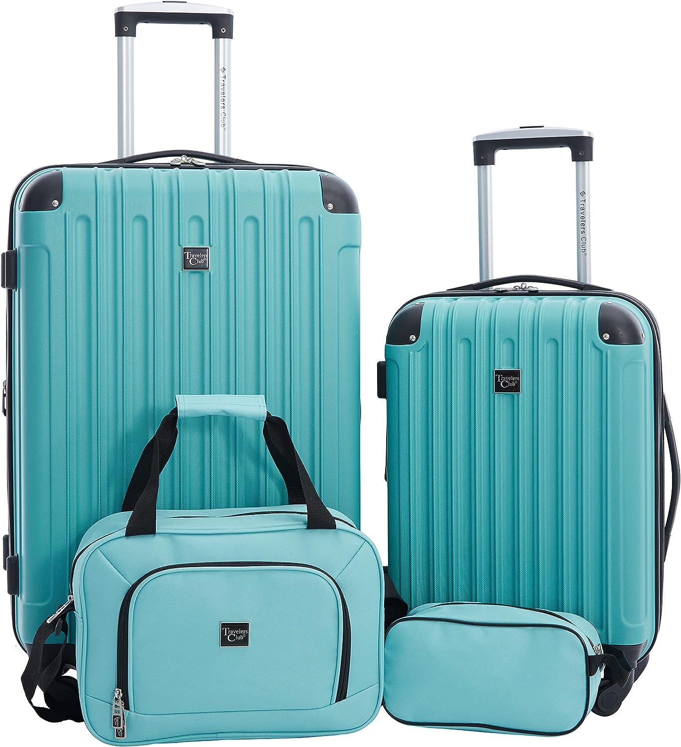 4-Piece Luggage Travel Set, Expandable-Toppalletfly