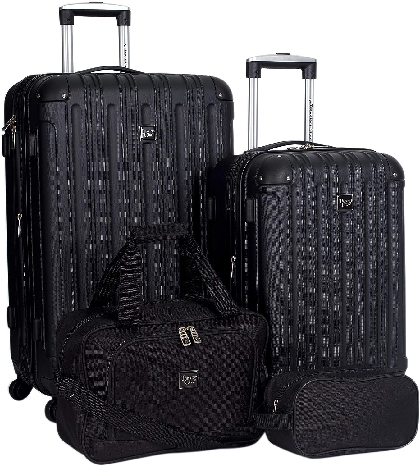 4-Piece Luggage Travel Set, Expandable-Toppalletfly