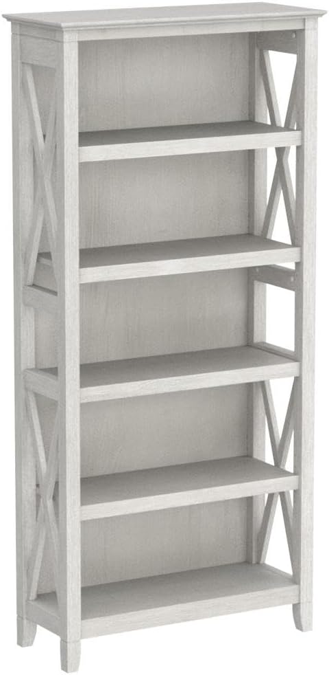 5 Shelf 66 Inch Bookcase Set-Toppalletfly