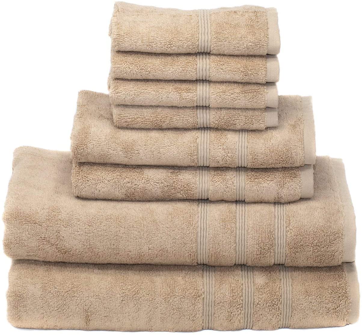 8pcs Large Oversized Bathroom Set-Toppalletfly