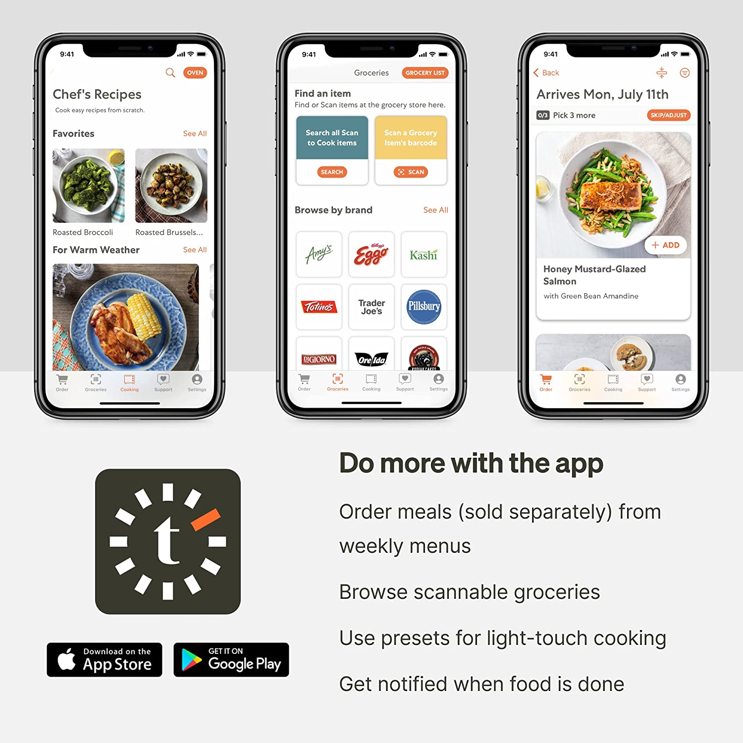 Air Fryer Oven Combo, 6-in-1 Toast, Steam, Bake, Broil, and Reheat - Smartphone Controlled-Toppalletfly
