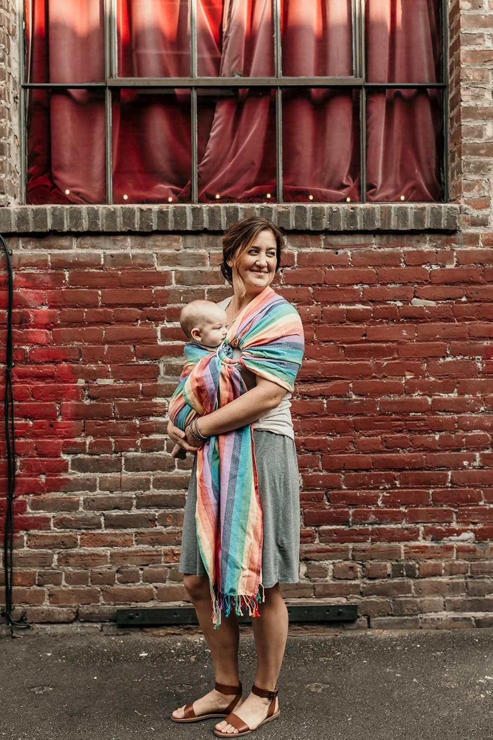 Baby Carrier Ring Sling Wrap for Newborns-Toppalletfly