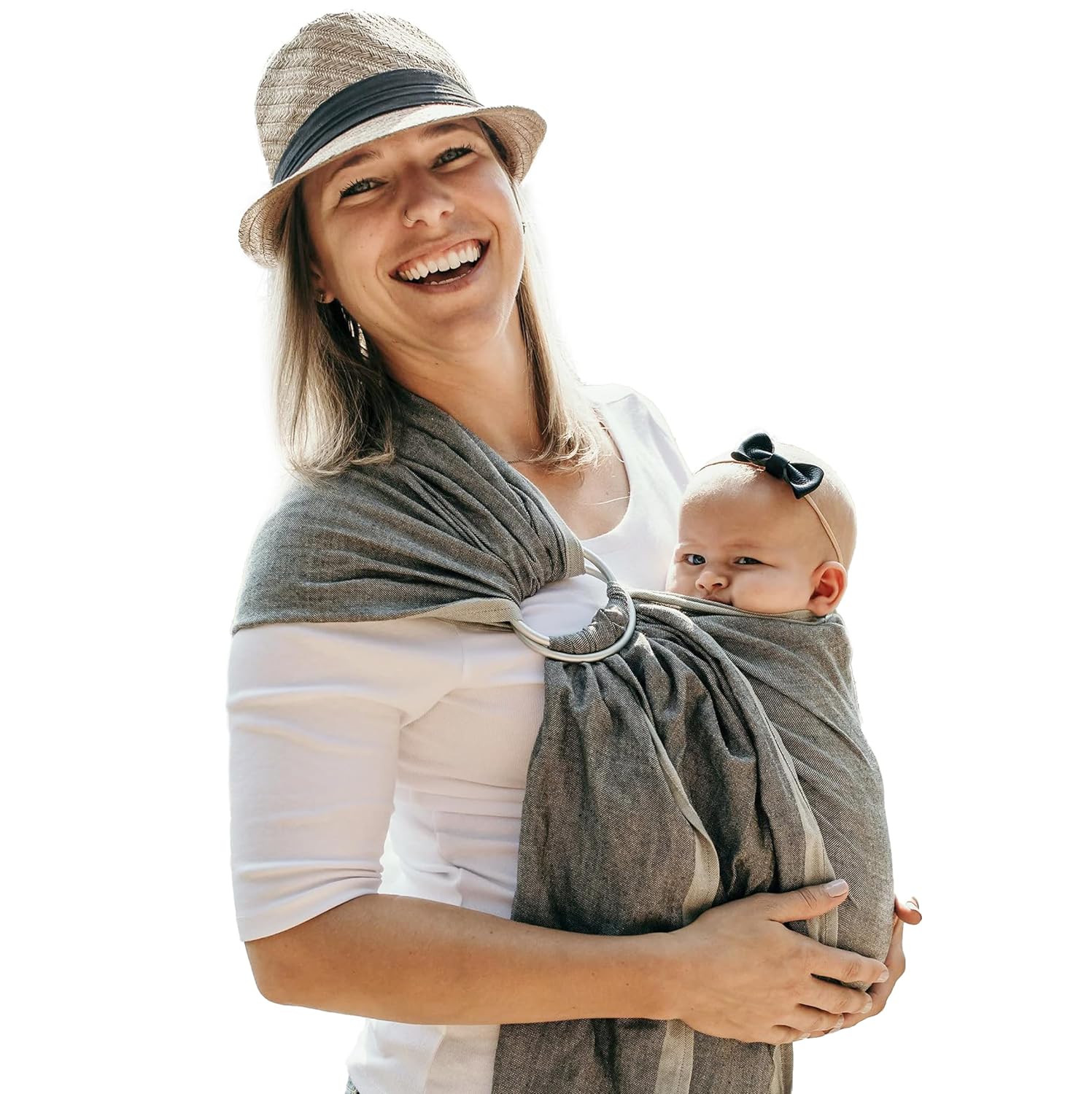 Baby Carrier Ring Sling Wrap for Newborns-Toppalletfly