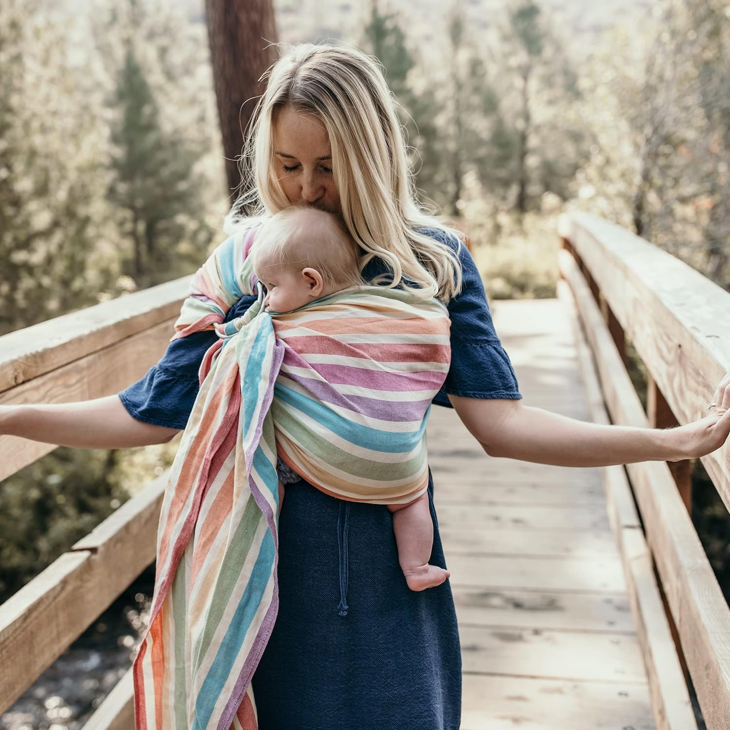 Baby Carrier Ring Sling Wrap for Newborns-Toppalletfly