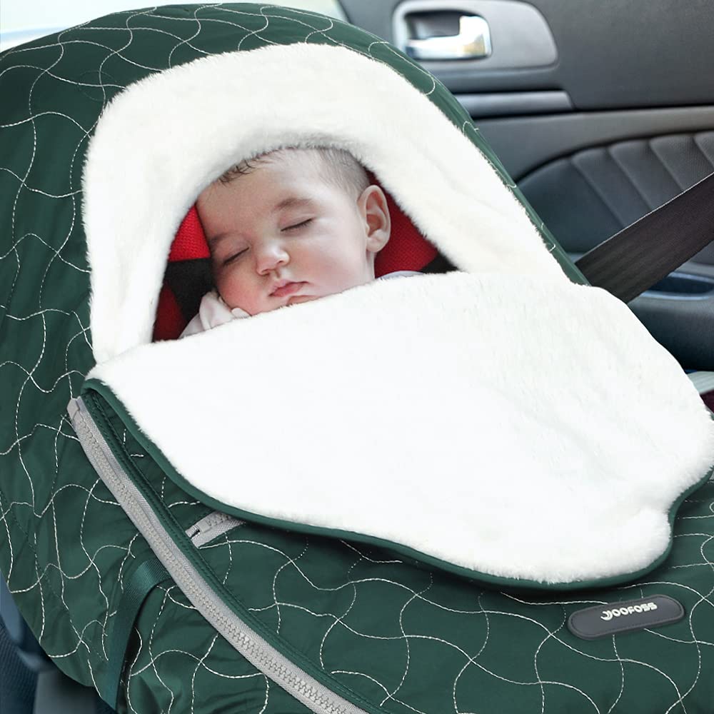 Baby Stroller Bunting Bags Winter Carseat Canopies Cover to Protect Baby from Cold Wind-Toppalletfly