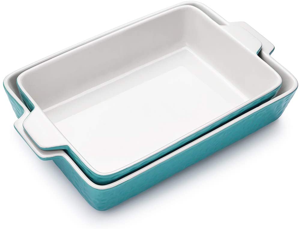 Bakeware Set, Rectangular Baking Pan Ceramic Glaze Baking Dish-Toppalletfly