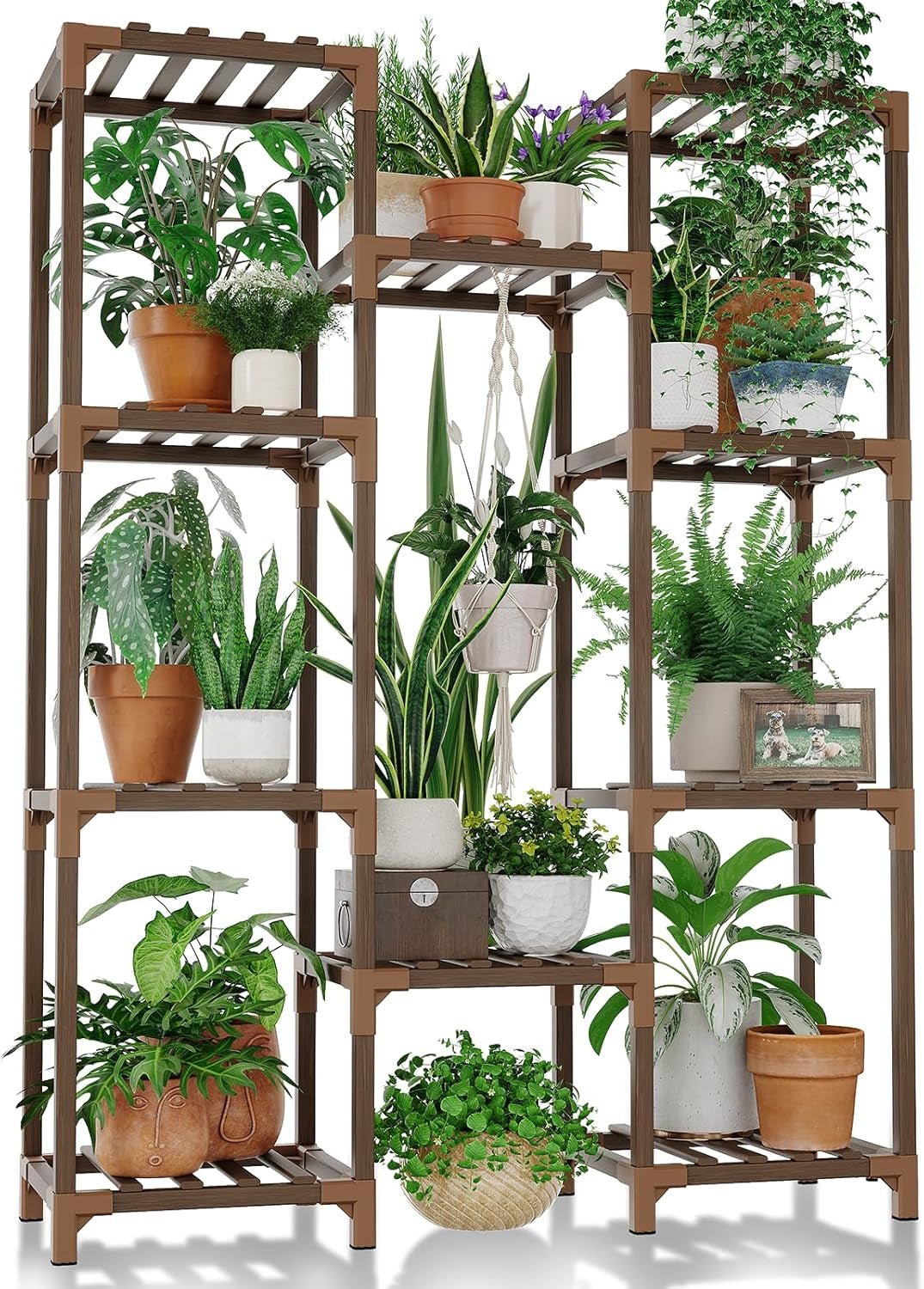 Bamboo Customizable Plant Stand-Toppalletfly
