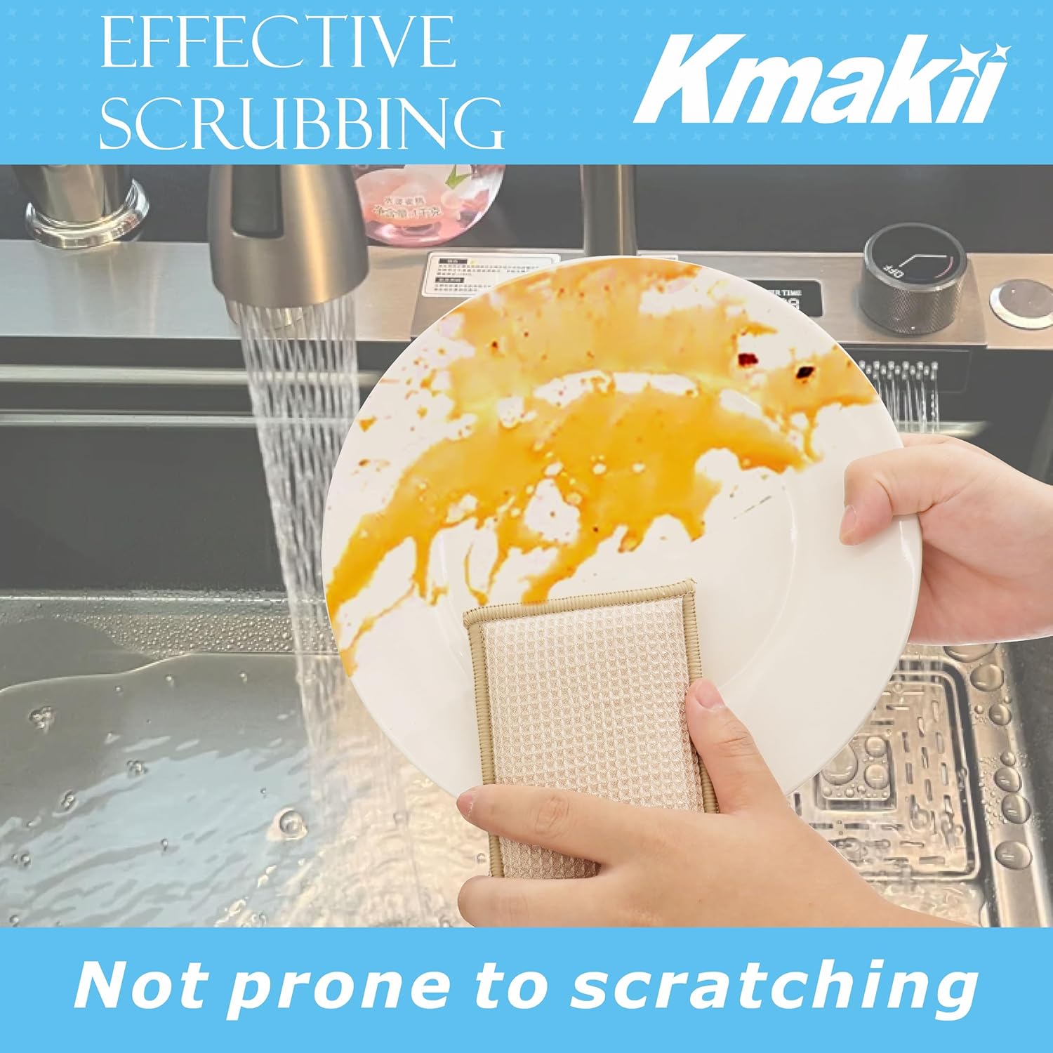 Bamboo Kitchen Sponges – Natural Fiber Cleaning Sponges-Toppalletfly