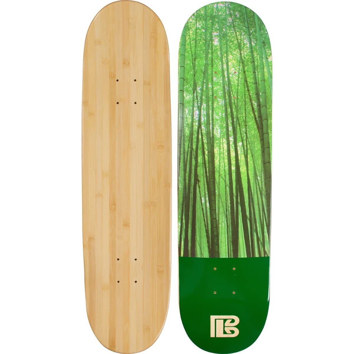 Bamboo Skateboards - Graphic Skateboard Deck Only-Toppalletfly