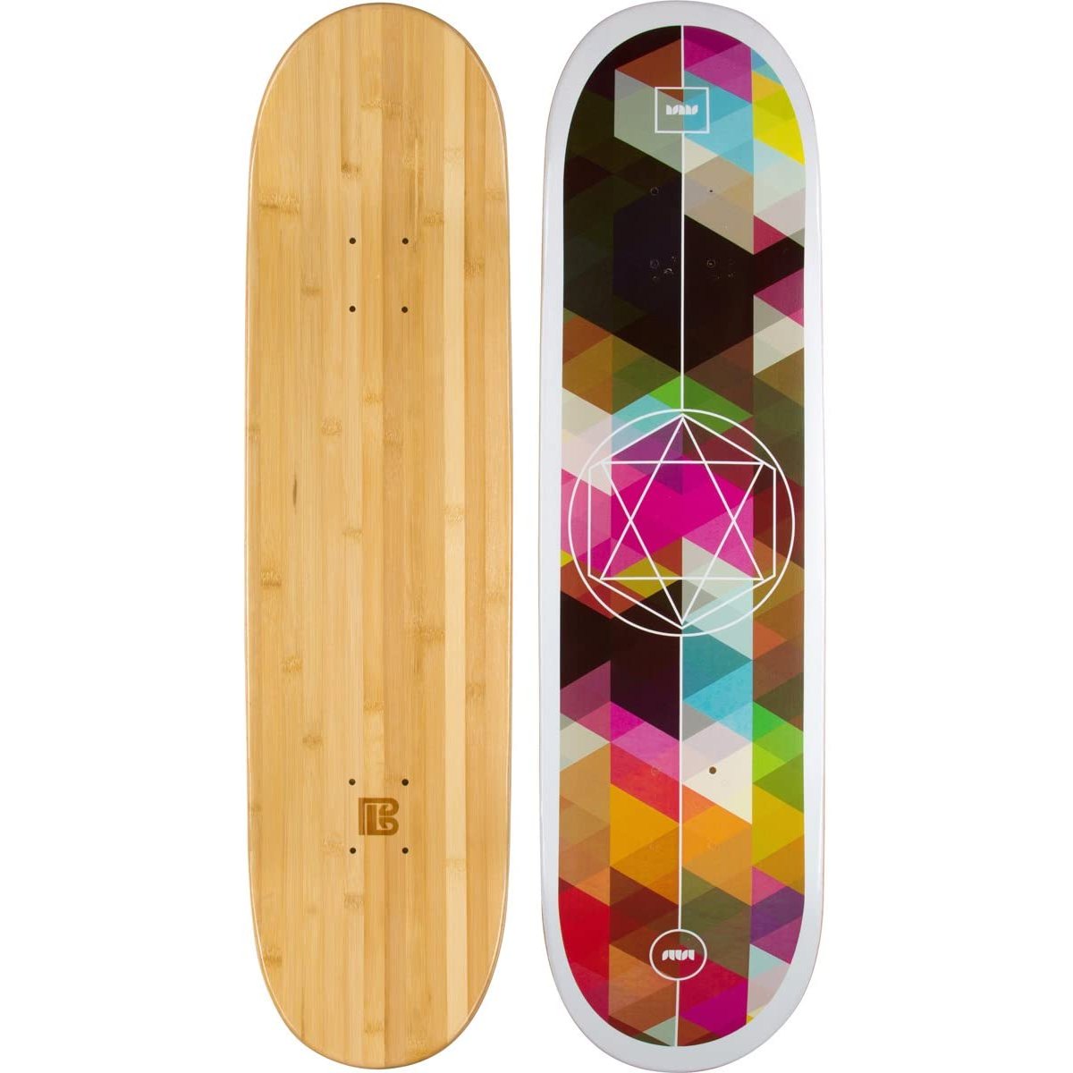 Bamboo Skateboards - Graphic Skateboard Deck Only-Toppalletfly