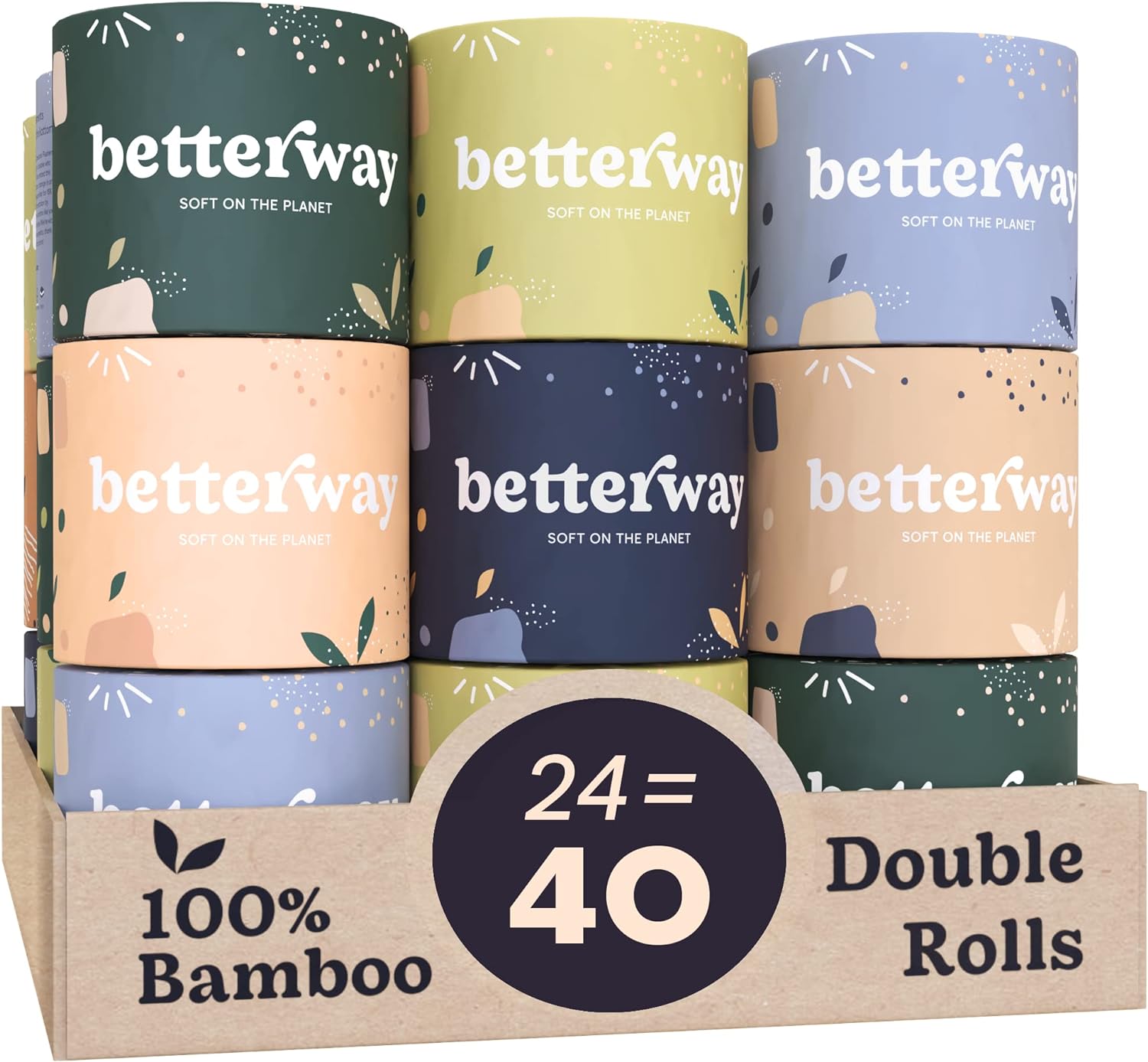 Bamboo Toilet Paper 3 Ply - Eco Friendly, Sustainable Tissue-Toppalletfly