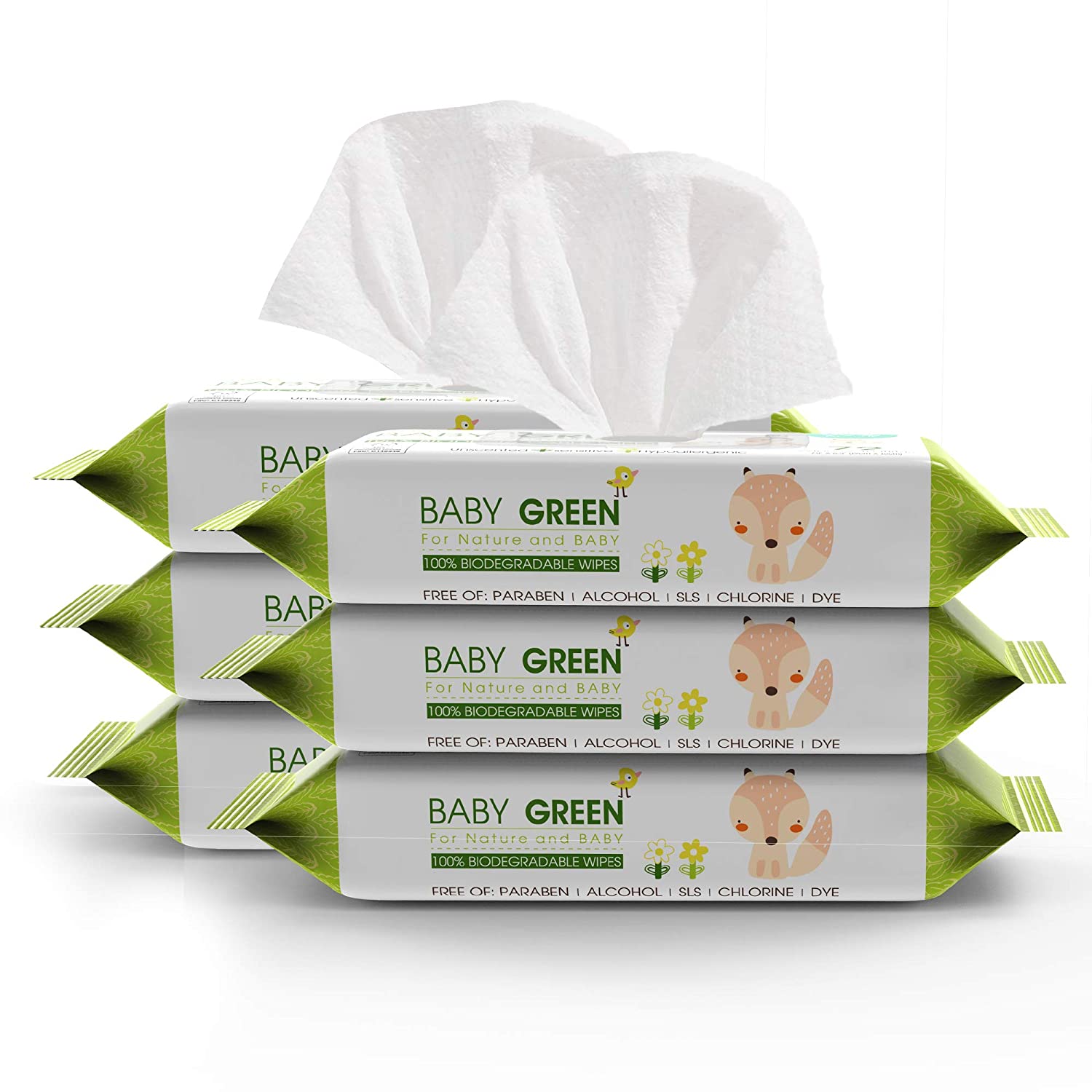 Biodegradable Baby Wipes Unscented-Toppalletfly