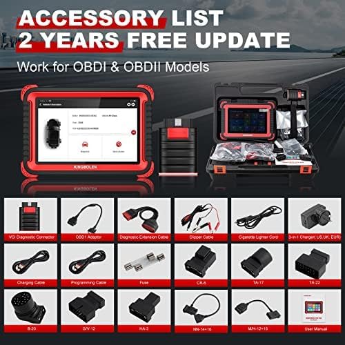 Bluetooth Scanner, Bidirectional Tool with ECU Coding, 31+ Resets, FCA AutoAuth, Crankshaft Relearn & Active Test for All Systems-Toppalletfly
