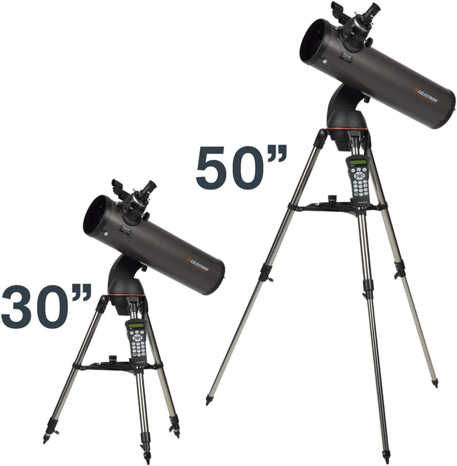 Computerized Telescope, Compact and Portable, Newtonian Reflector Optical Design, SkyAlign Technology, Computerized Hand Control, 130mm Aperture-Toppalletfly