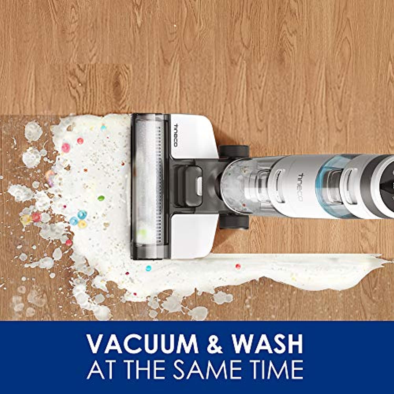 Cordless Wet Dry Vacuum Cleaner, Lightweight, One-Step Cleaning for Hard Floors-Toppalletfly