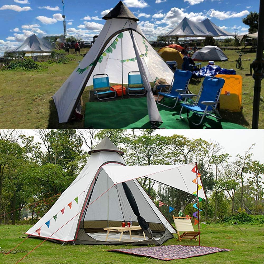 Dome Camping Tent 12'x10'x8'-Toppalletfly