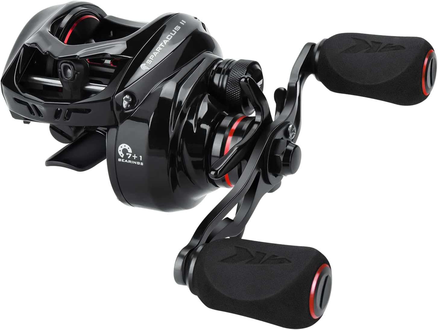 Fishing Reel, 6oz Ultralight Baitcaster Reel,17.6 LB Carbon Fiber Drag, 7.2:1 Gear Ratio, 39mm Palm-Toppalletfly