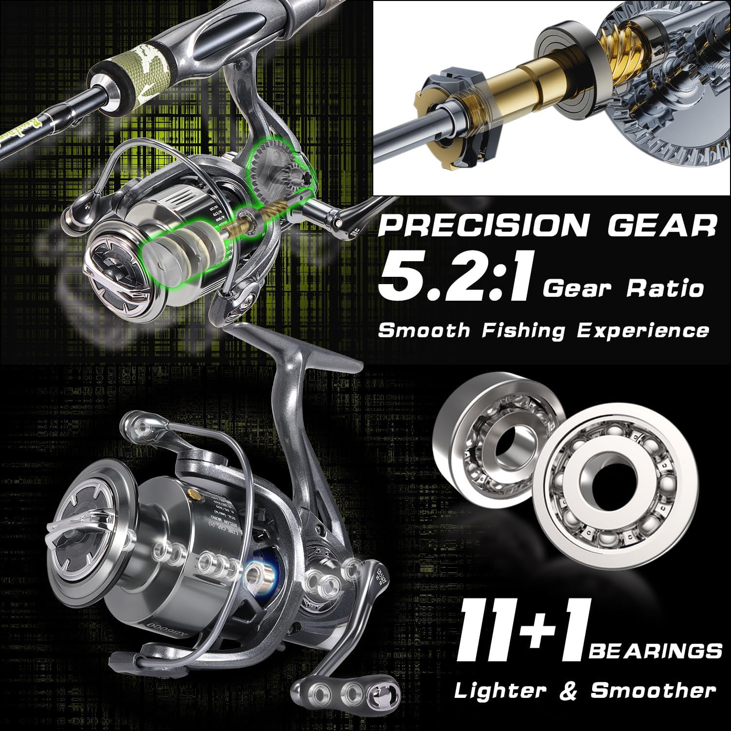 Fishing Rod and Reel Combo-Toppalletfly