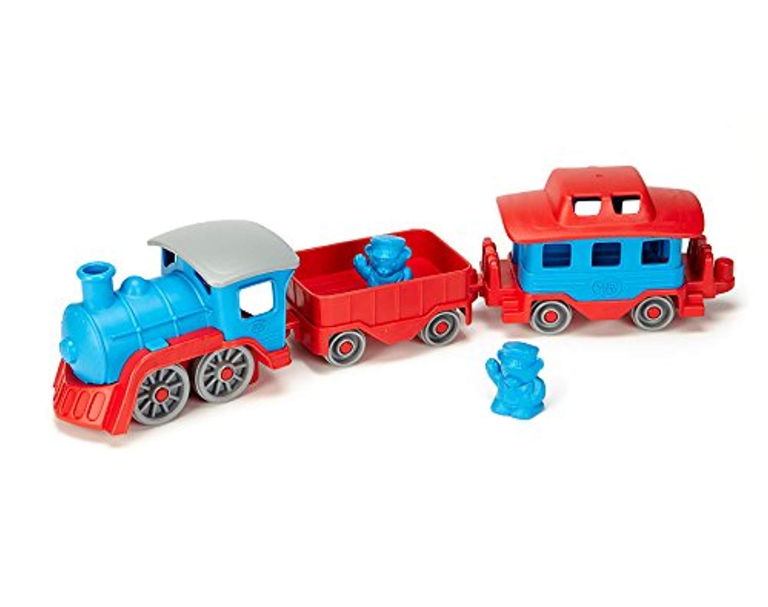 Green Toys Storybook Gift Set Includes Train & Storybook 100% Recycled Plastic-Toppalletfly