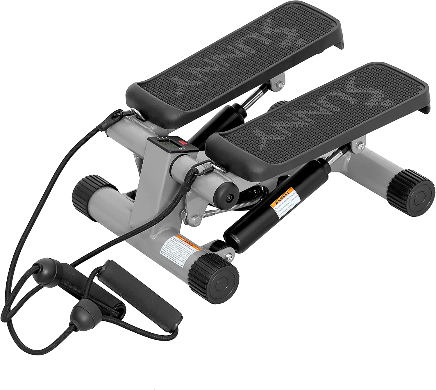 Health & Fitness Mini Stepper Exercise Equipment with Resistance Bands-Toppalletfly