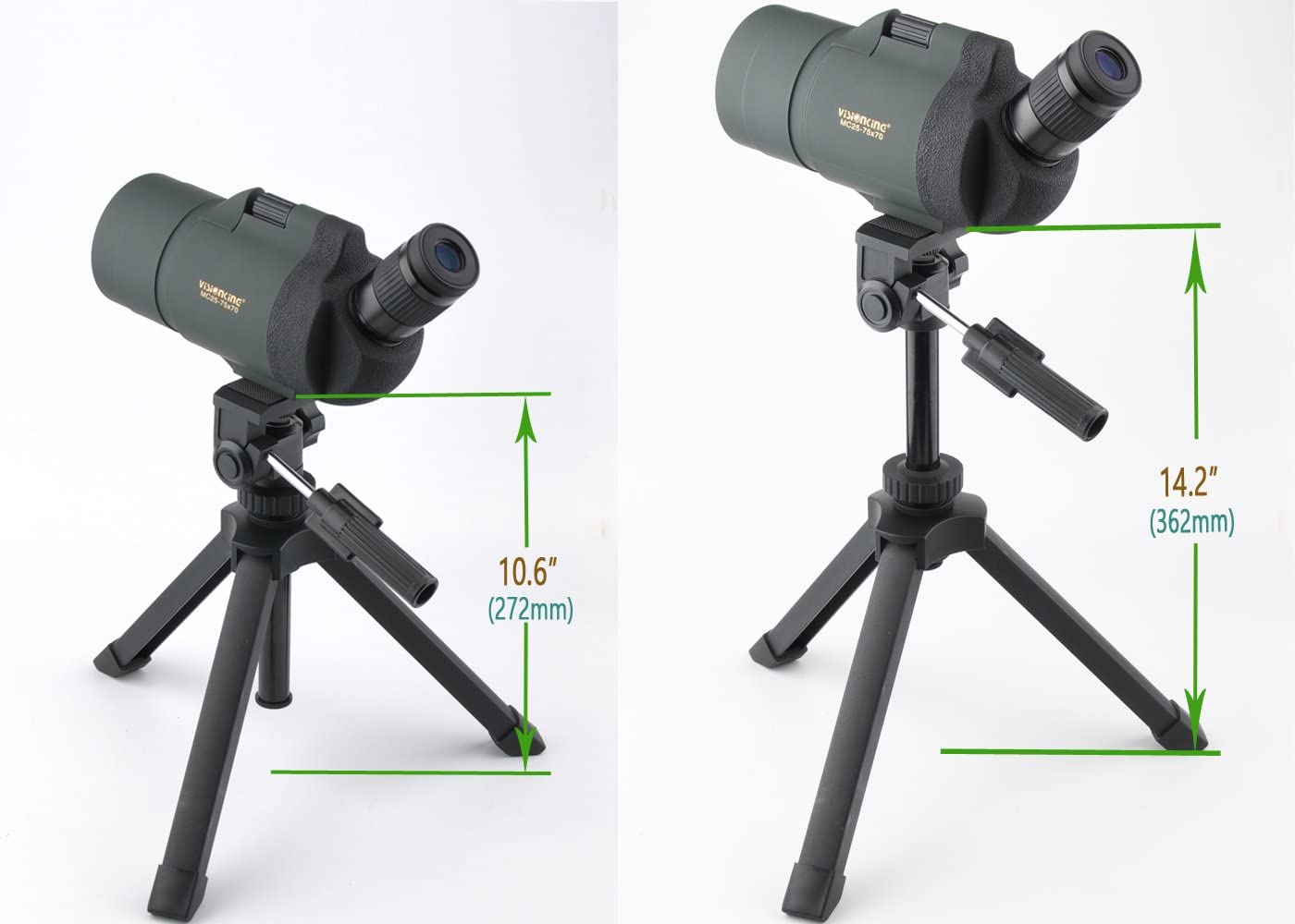 Heavy Duty Adjustable Table Top Tripod Scope for Binoculars Telescope DSLR Cameras and Other Device-Toppalletfly