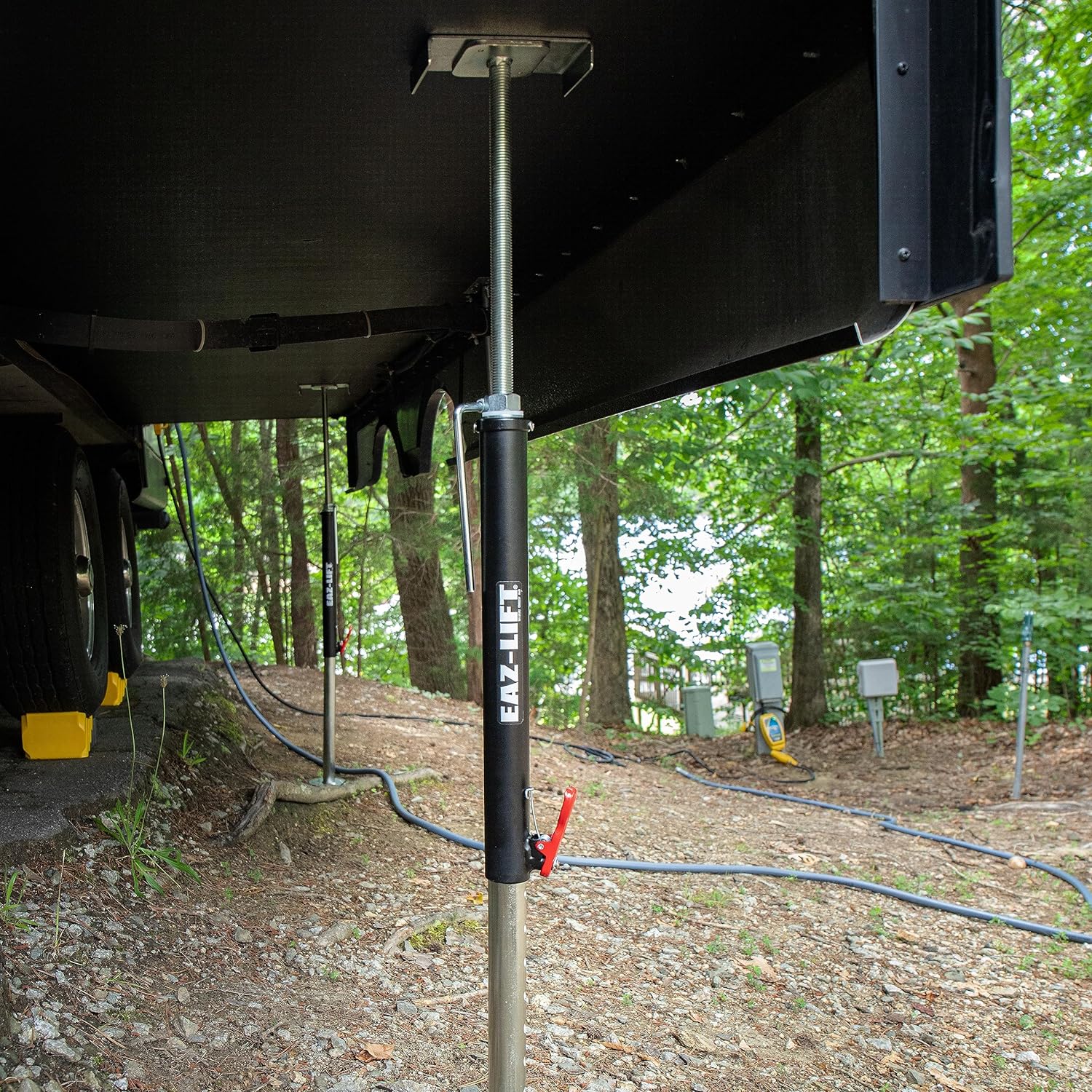 Heavy-Duty RV Slide-Out Supports, Adjustable Steel Jacks 19" to 47" – 5,000lbs Each – Set of 2-Toppalletfly