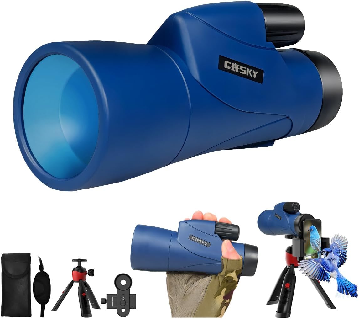 High Definition Monocular Telescope and Quick Smartphone Holder-Toppalletfly