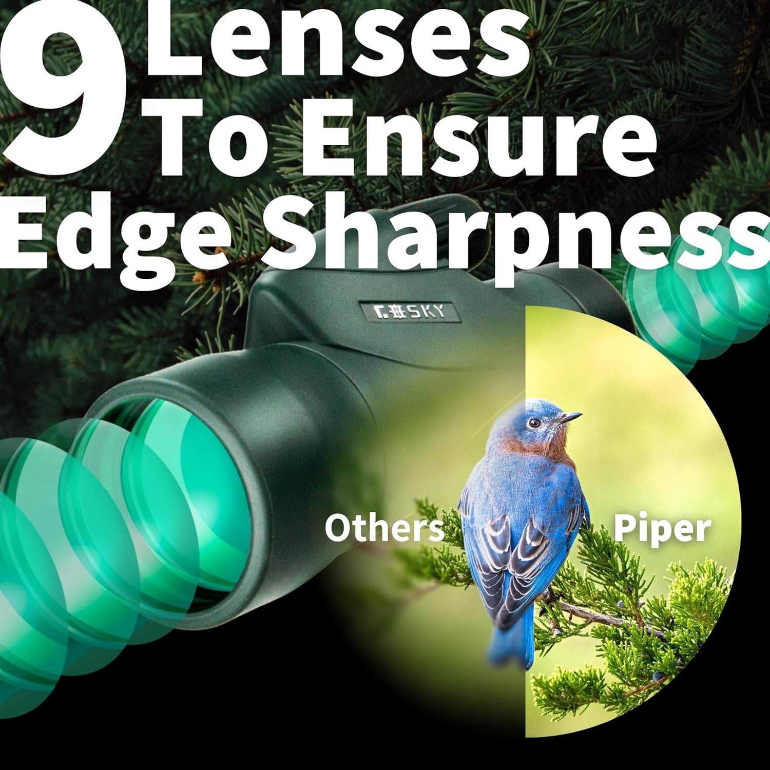 High Definition Monocular Telescope and Quick Smartphone Holder-Toppalletfly