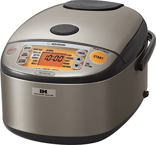 Induction Heating System Rice Cooker and Warmer, Stainless-Toppalletfly