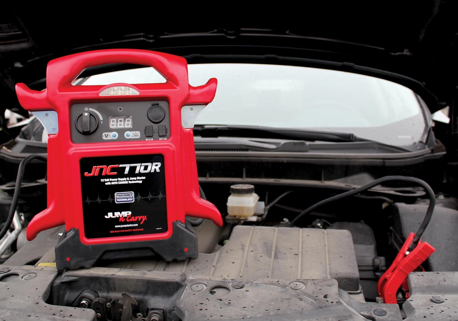 Jump-N-Carry 1700 Peak Amp Premium 12 Volt Jump Starter-Toppalletfly