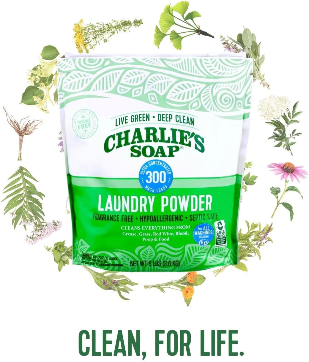 Laundry Powder, Hypoallergenic Deep Cleaning Washing Powder Detergent, Eco-Friendly, Safe, and Effective-Toppalletfly