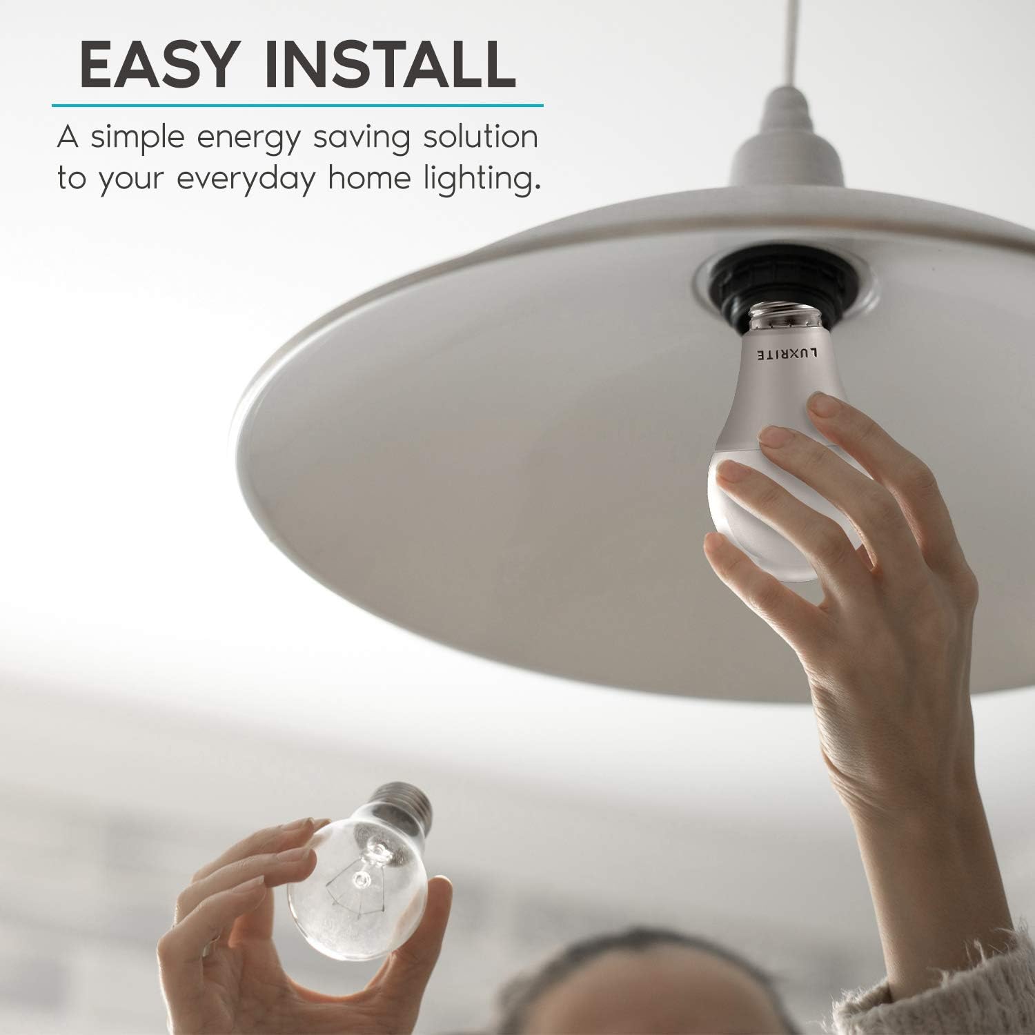 LED Light Bulbs 100 Watt Equivalent Dimmable, 4000K Cool White, 1600 Lumens, 24 Count-Toppalletfly