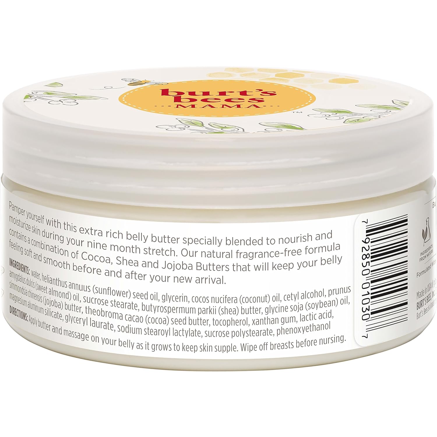 Nipple Butter Breastfeeding, Lanolin-free, Safe for Nursing & Dry Skin, Non-GMO-Toppalletfly