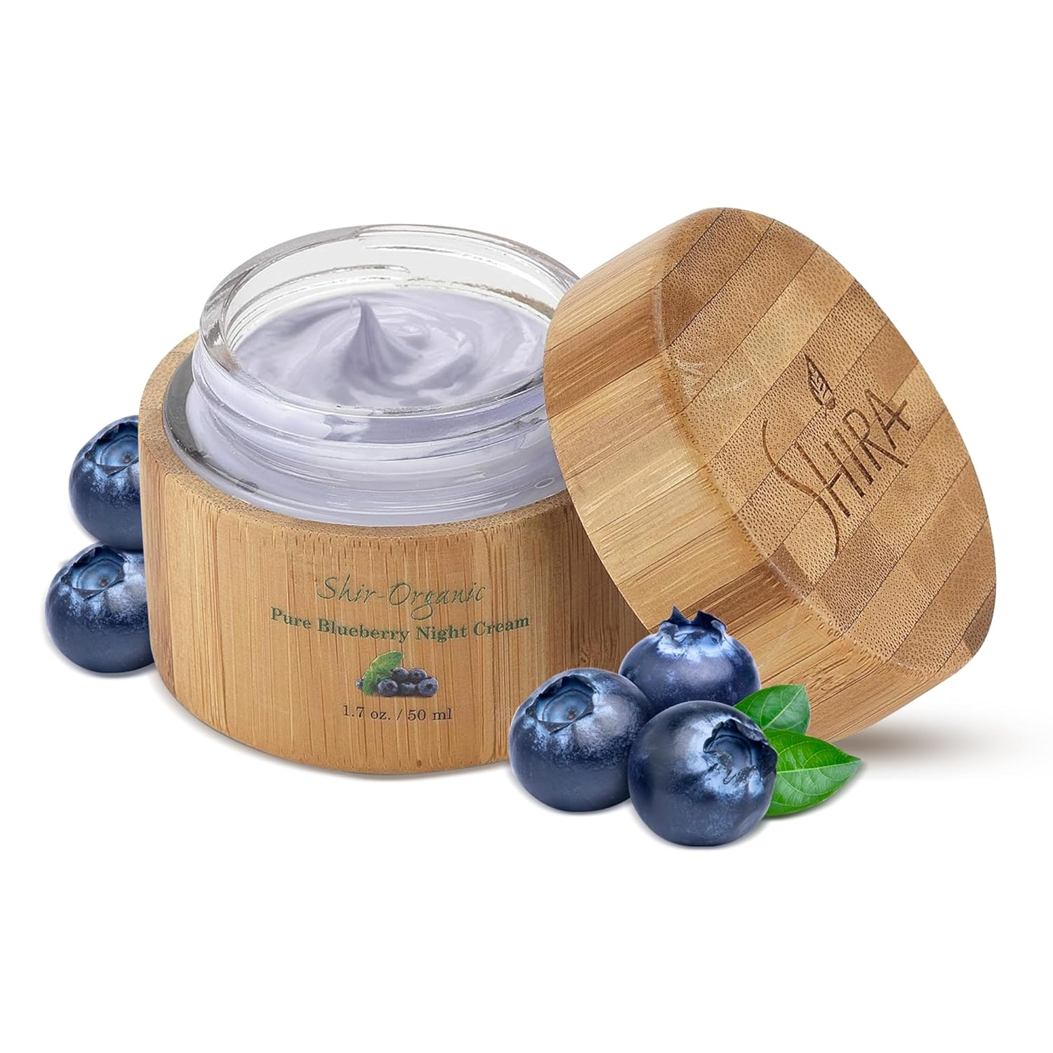 Organic Blueberry Night Cream for Nourished, Wrinkle-Free, Radiant Skin-Toppalletfly