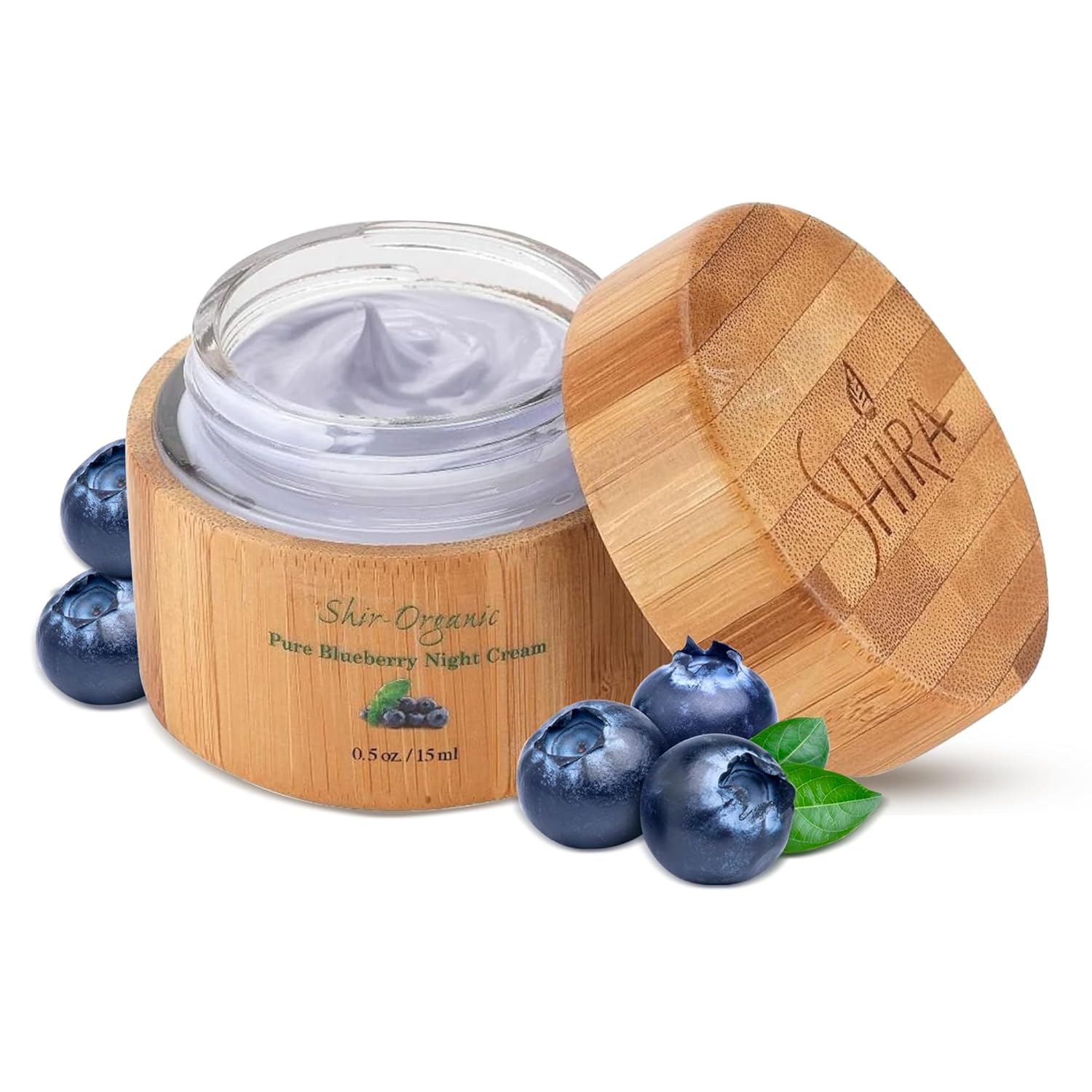 Organic Blueberry Night Cream for Nourished, Wrinkle-Free, Radiant Skin-Toppalletfly