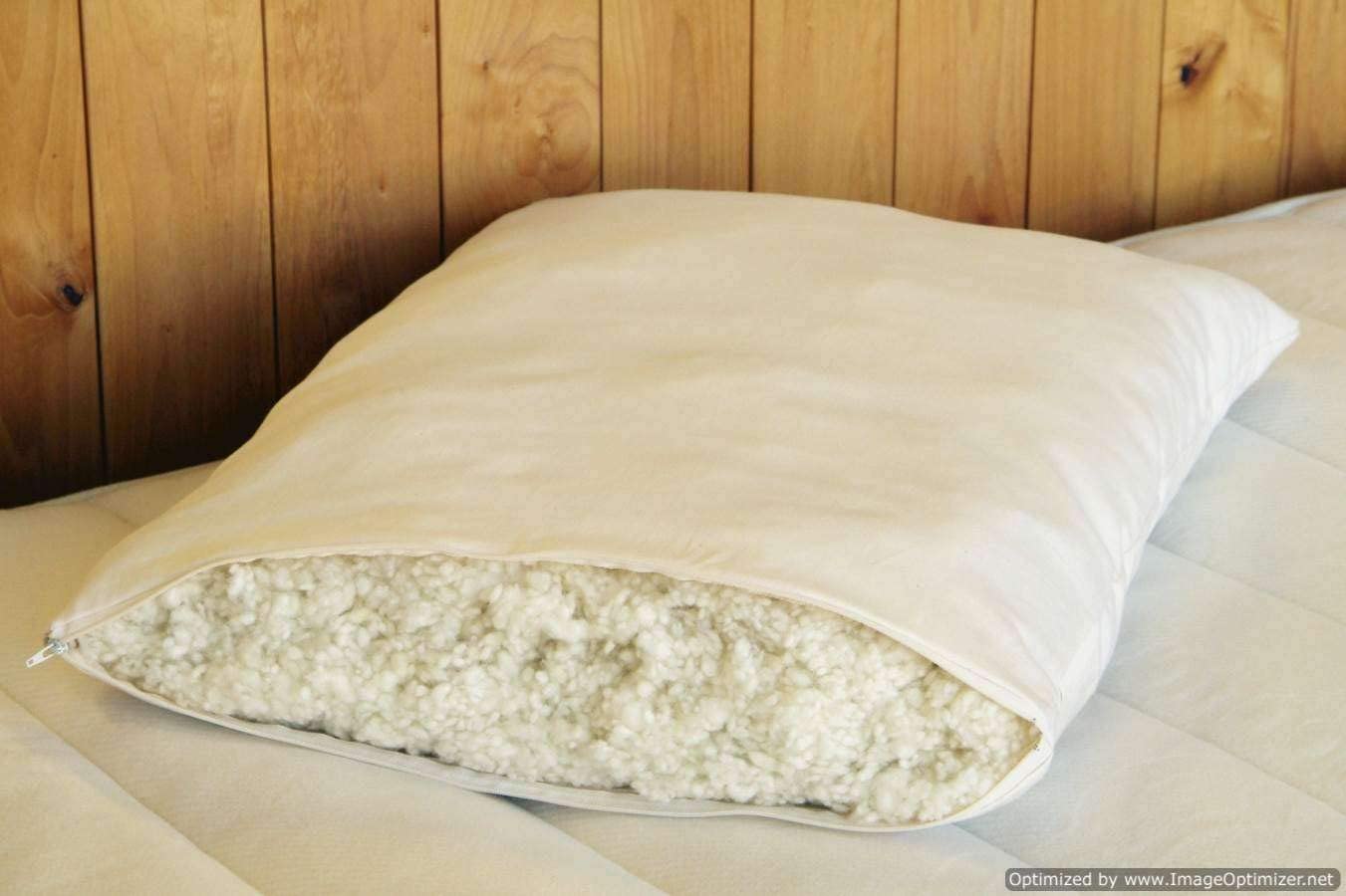 Organic Cotton Pillow, Made in USA-Toppalletfly