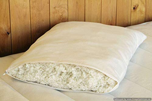 Organic Cotton Pillow, Made in USA-Toppalletfly