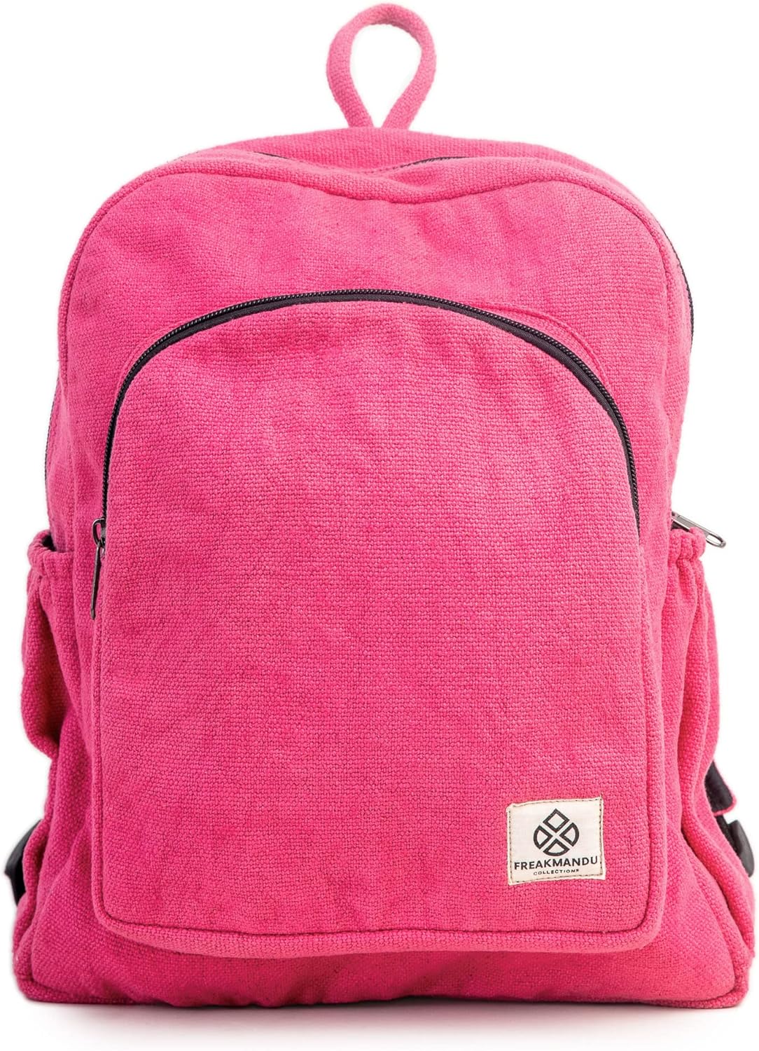 Organic Hemp Backpack Bag, Eco Friendly Durable Rustic Travel Hiking Friendly Lightweight-Toppalletfly