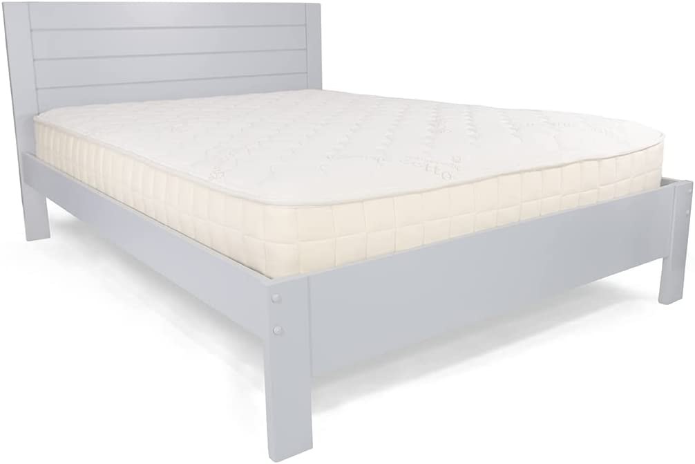 Organic Kids Mattress, Non-Toxic Firm Natural Mattress with Quilted Top, Full Size-Toppalletfly