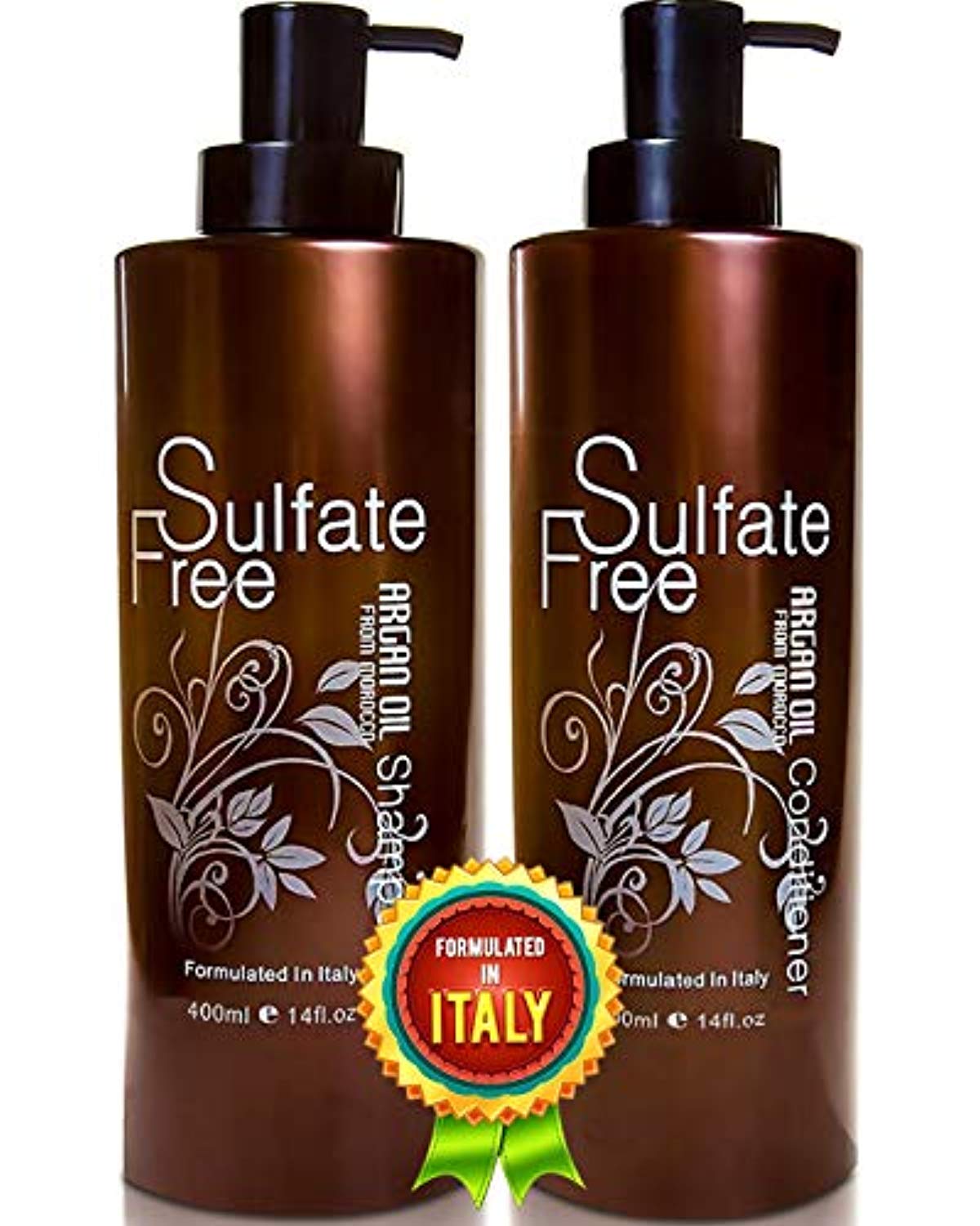 Organic Moroccan Argan Oil Shampoo and Conditioner-Toppalletfly