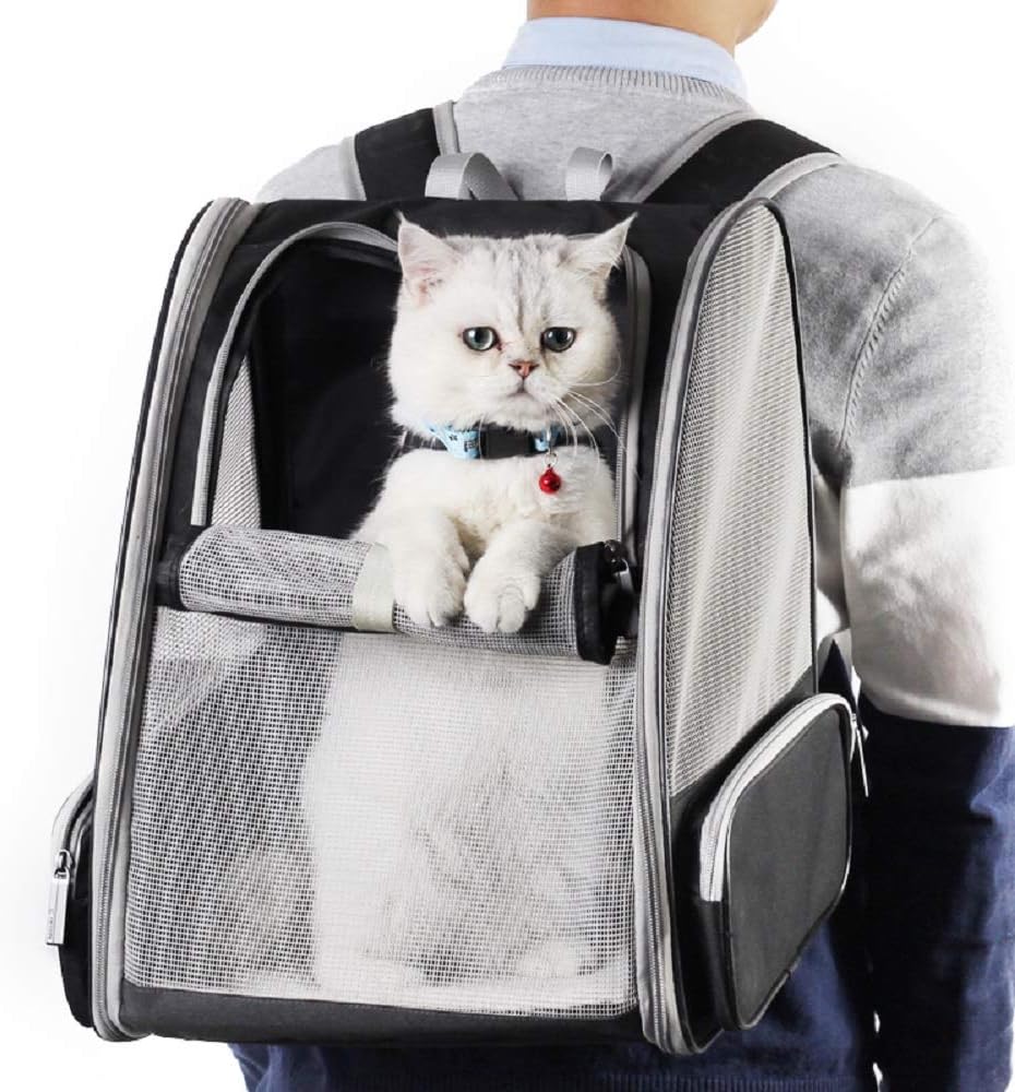 Pet Backpack Carrier for Small Cats Dogs-Toppalletfly