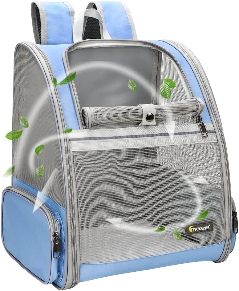 Pet Backpack Carrier for Small Cats Dogs-Toppalletfly