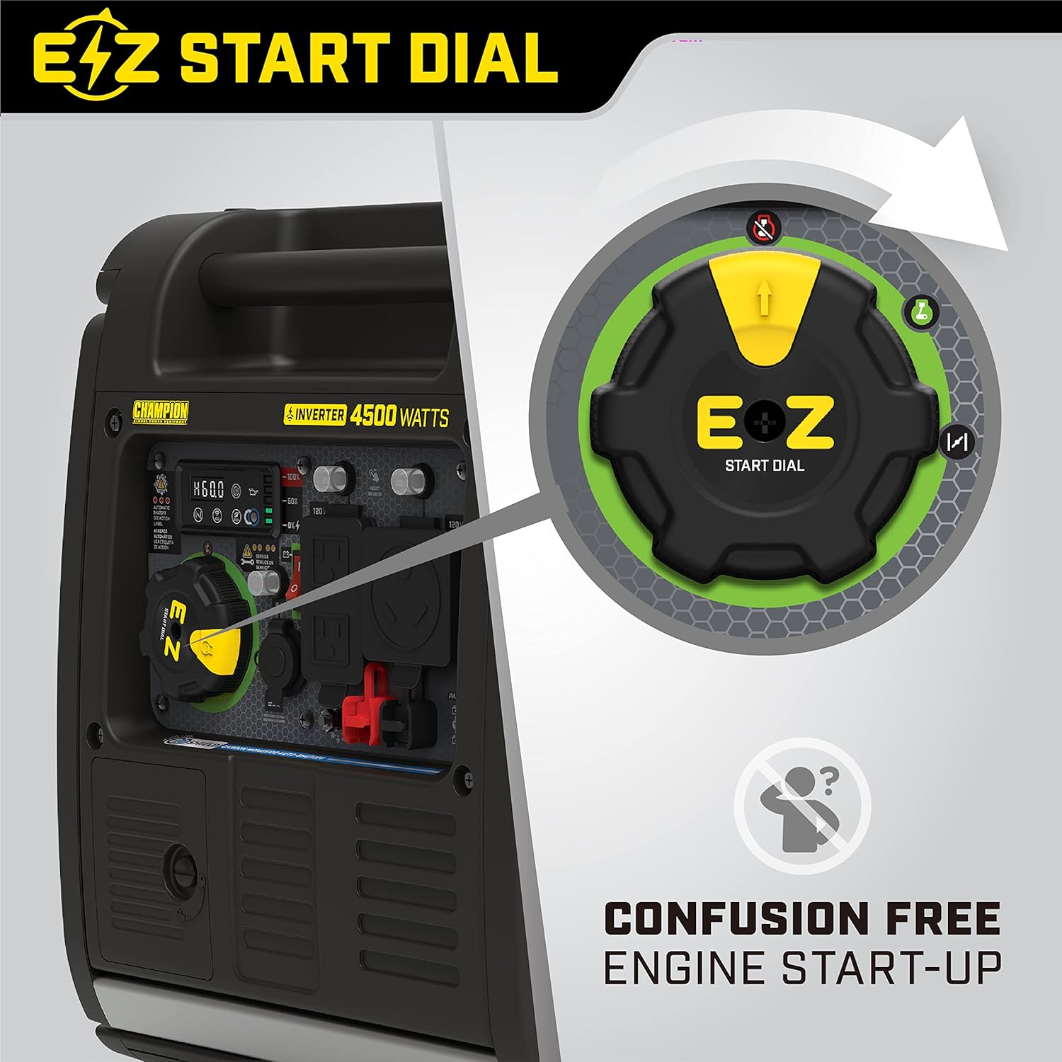 Power Equipment Wireless Remote Start Inverter Generator with Quiet Technology and CO Shield-Toppalletfly