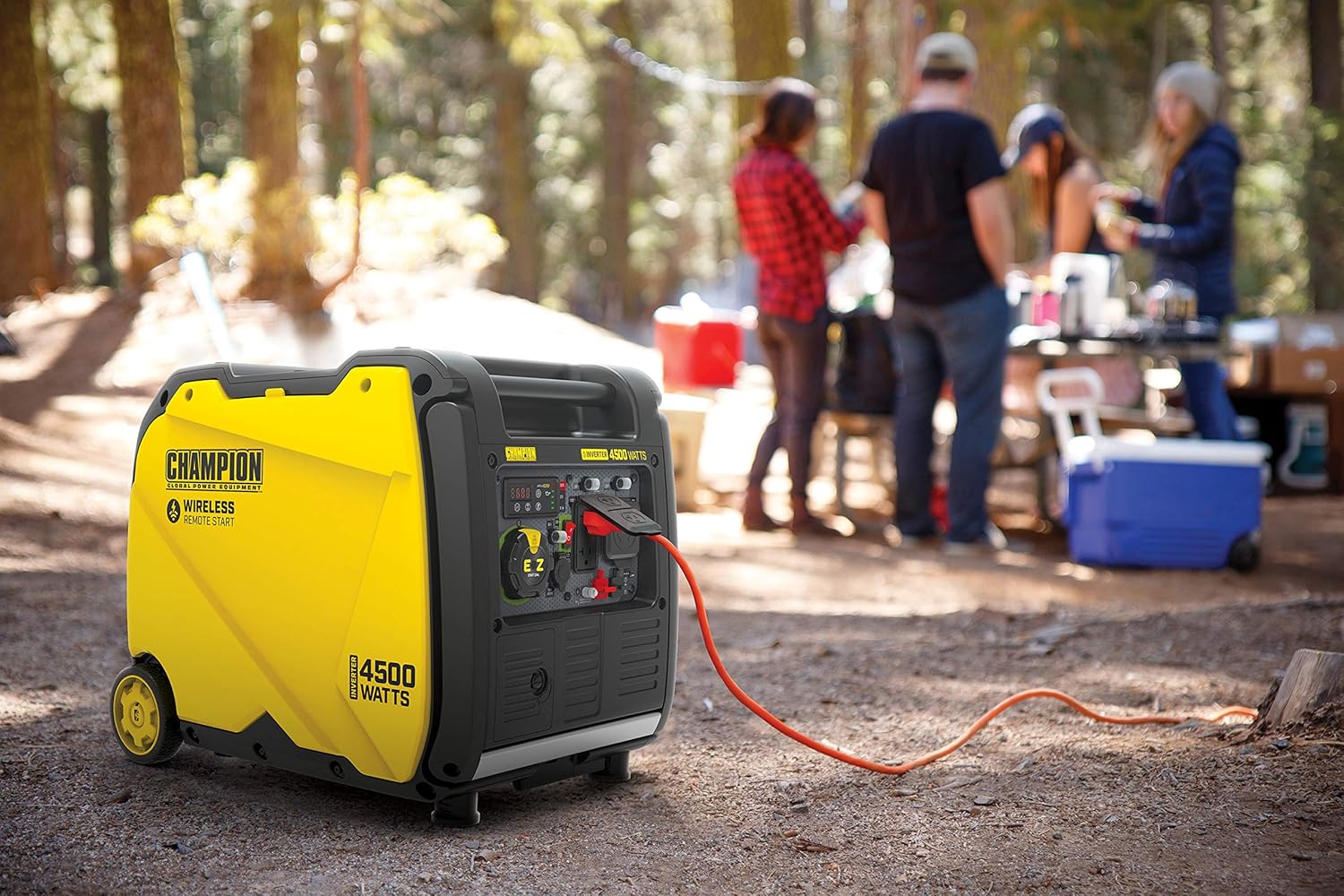 Power Equipment Wireless Remote Start Inverter Generator with Quiet Technology and CO Shield-Toppalletfly