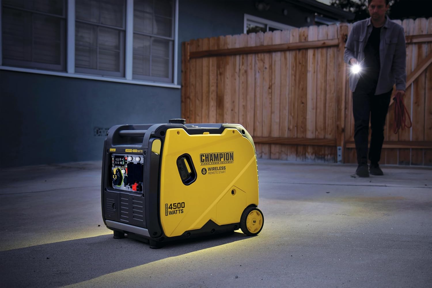 Power Equipment Wireless Remote Start Inverter Generator with Quiet Technology and CO Shield-Toppalletfly