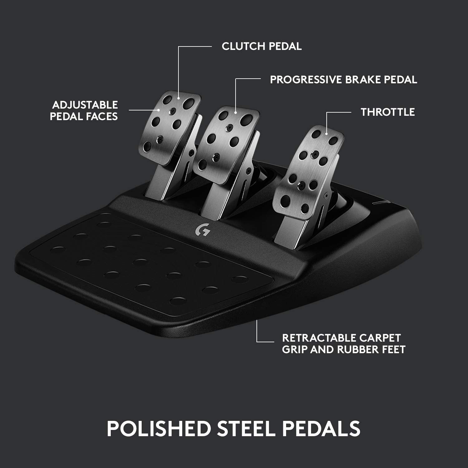 Racing Wheel and Pedals for PS 5, PS4 and PC featuring TRUEFORCE up to 1000 Hz Force Feedback, Responsive Pedal, Dual Clutch Launch Control, and Genuine Leather Wheel Cover-Toppalletfly